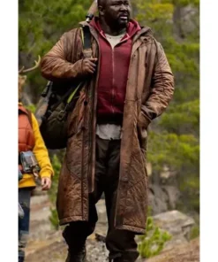 Nonso Anozie Sweet Tooth Leather Coat