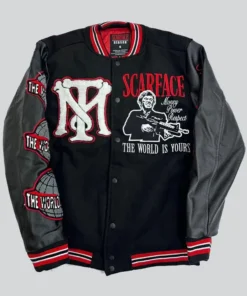 Scarface-Varsity-Jacket front