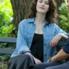 The Marvelous Mrs. Maisel Rachel Brosnahan Denim Jacket front