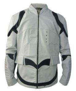 Mens Storm Trooper Armor White Jacket