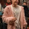 Brayden Weston Power Book II Ghost Pink Shearling Jacket