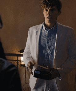 Wednesday Tyler Galpin White Blazer