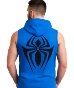 Across the Spider-Verse Ben Reilly Hoodie Vest (Back)