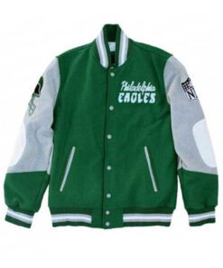 Diana Eagles Green Varsity Jacket