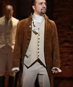 Alexander Hamilton Lin-Manuel Miranda Brown Coat