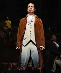 Alexander Hamilton Lin-Manuel Miranda Brown Coat