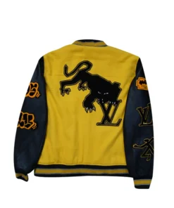 Mens Louis Vuitton Yellow Jacket back