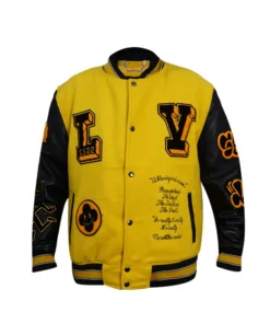Mens Louis Vuitton Yellow Jacket front
