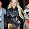 Met Gala 2023 Gigi Hadid Leather Coat