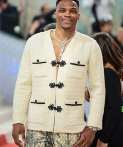 Met Gala 2023 Russell Westbrook White Coat