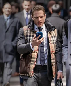 Power Book II Ghost S03 Brayden Weston Plaid Vest