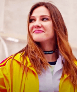 Love 101 Alina Boz Eda Yellow Track Jacket