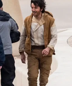 Star Wars Andor 2022 Diego Luna Brown Vest
