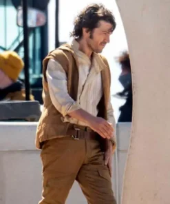 Star Wars Andor 2022 Diego Luna Brown Vest