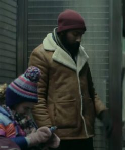 Station Eleven Jeevan Chaudhary Shearling Jacket