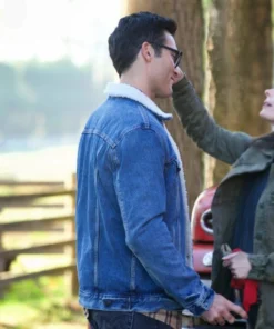 Superman and Lois Clark Kent Denim Jacket