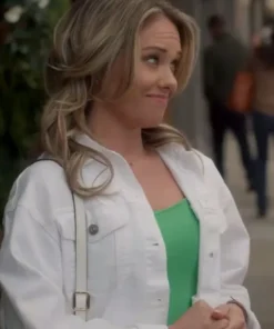 Wedding Season 2023 Trish White Jacket front