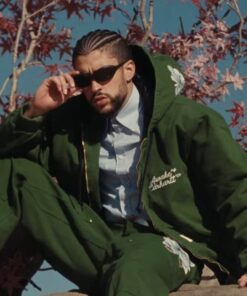 Where She Goes 2023 Bad Bunny Green Jacket