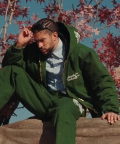 Where She Goes 2023 Bad Bunny Green Jacket