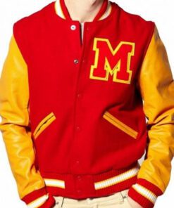 Thriller M Logo Michael Jackson Varsity Jacket