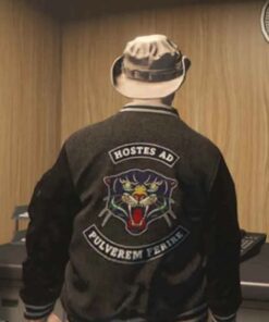 GTA 6 Panther Varsity Jacket