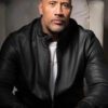 Dwayne Johnson Jungle Cruise Black Leather Jacket