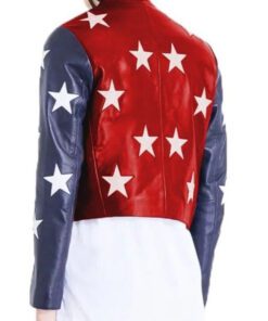 Womens Independence Day Cropped Jacket