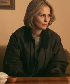 Young Wallander Frida Rask Black Jacket