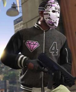 GTA 6 Panther Varsity Jacket