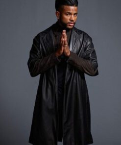 Youngblood Priest SuperFly Black Leather Coat