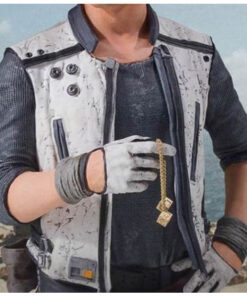 Alden Ehrenreich Solo A Star Wars Story Leather Vest