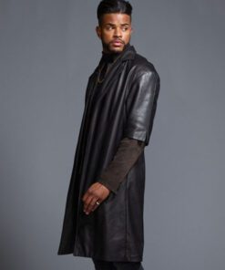 Youngblood Priest SuperFly Black Leather Coat