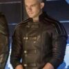 Ray Terrill Crisis On Earth X Leather Jacket