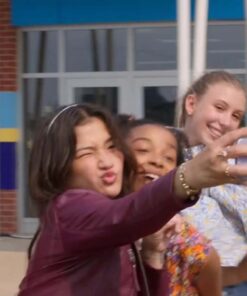 13 The Musical Lucy Hallman Leather Jacket