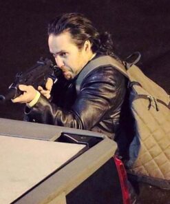 21 Bridges Taylor Kitsch Leather Jacket