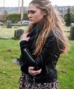 A Million Little Things Lizzy Greene Leather Jacket