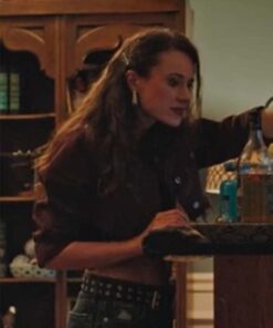 Alarmed 2023 Angie Campbell Cropped Denim Jacket