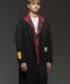 Alex Rider Season 02 Otto Farrant Black Coat