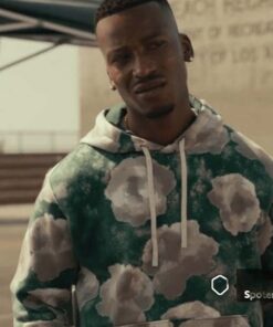 Bel-Air S02 Stevonte Hart Green Floral Hoodie