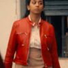 Black Mirror S06 Anjana Vasan Leather Jacket