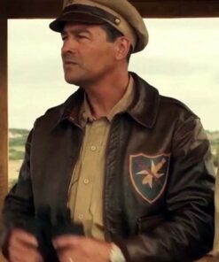 Catch 22 Col. Cathcart Brown Bomber Jacket