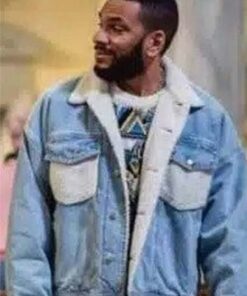 East New York 2023 Biko Eisen-Martin Shearling Denim Jacket