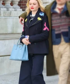 Gossip Girl Season 2 Audrey Hope Black Coat