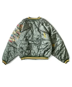 Gossip Girl S02 Julien Calloway Quilted Satin Bomber Jacket