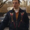 Gossip Girl Season 02 Thomas Doherty Billiards Printed Jacket