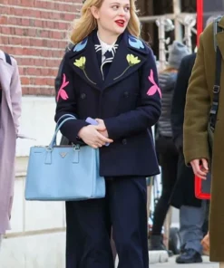 Gossip Girl Season 2 Audrey Hope Black Coat