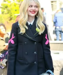 Gossip Girl Season 2 Audrey Hope Black Coat