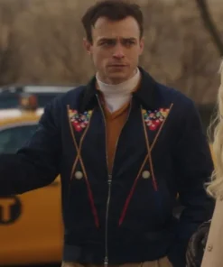 Gossip Girl Season 02 Thomas Doherty Billiards Printed Jacket