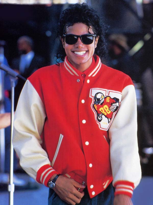 Michael Jackson Baseball Varsity Jacket