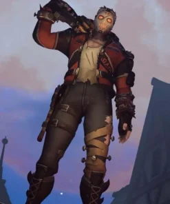 Overwatch Slasher 76 Halloween Jacket (front)